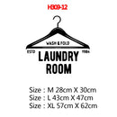 Cotizaciones y carteles de lavado de lavandería, decoración de pegatinas de pared para cuarto de lavado, WC y pegatinas de inodoro, accesorios de decoración
