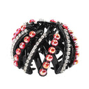 Fashion Women Bun Crystal Hair Claw Horsetail Buckle Hair Clip Bird Nest Expanding Hair Accessories Female Ponytail Headwear