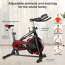 OneTwoFit bicicleta estática bicicleta de ejercicio apartamento Spinning bicicleta Cardio estático pedales entrenador en casa bicicleta equipo de Fitness 120KG