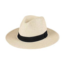 New Summer unisex Ribbon sun hat casual vacation Panama Topper hat straw hat women Beach jazz men hats Foldable Chapeau