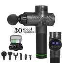 Pistola de masaje, pistola de Fascia, terapia deportiva, masajeador muscular, relajación corporal, alivio del dolor, masajeador moldeador adelgazante con pantalla LCD