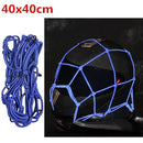 New Reflective Moto Helmet Mesh Net Motorcycle Luggage Net Protective Gears Luggage Hooks Motorcycle Accessories Organizer