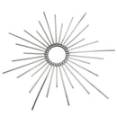 Goddess Halo Crown Sunburst Plastic Gold Met Gala Angel Spike Headpiece Cosplay Accessories