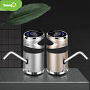 saengQ Automatic Electric Water Pump USB Charging Button Dispenser Gallon Bottle Drinking Switch For Water Pumping Device