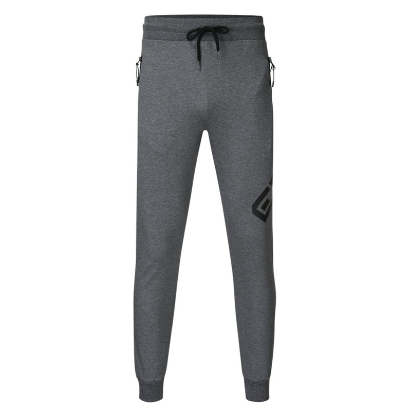 Pantalones de chándal negros para gimnasio, pantalones ajustados para hombre, pantalones casuales para hombre, pantalones de chándal de algodón para entrenamiento físico, ropa deportiva de otoño