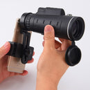 40X60 Zoom Monocular Telescope Clear Weak Night Vision Pocket Telescope With Smart Phone Holder For Camping Scope Binoculars