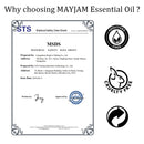 20pcs Gift Box Pure Natural Plant Essential Oils Set for Humidifier Diffuser Lemongrass Mint Eucalyptus Lavender Oil Citronella