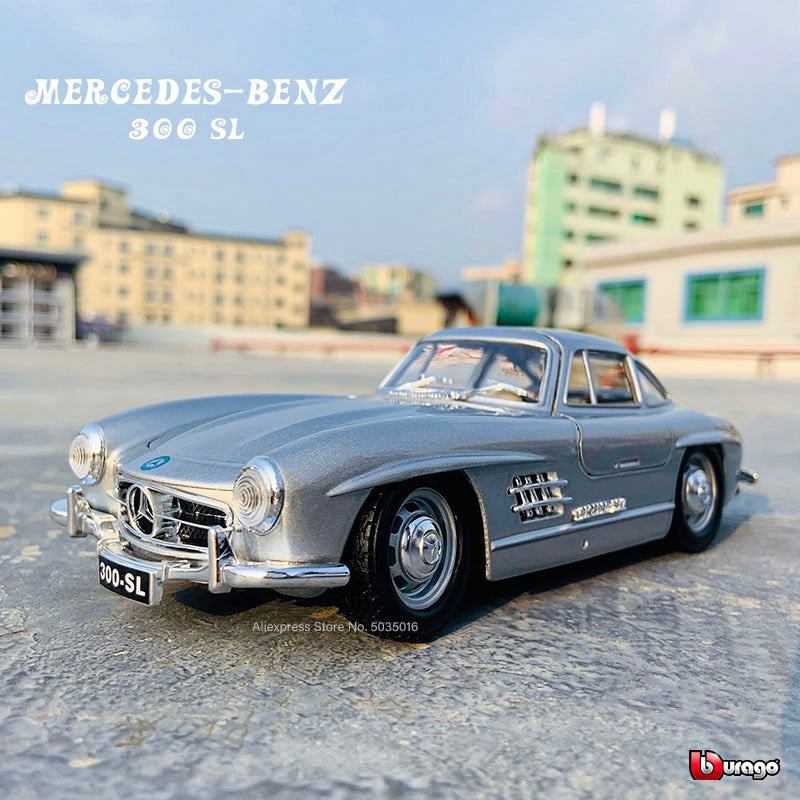 Bburago 1:24 1954 Mercedes 300 SL simulation alloy car model crafts decoration collection toy tools gift