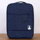 3 Layers Travel Shoe Bag Portable Organizer Storage Pack Bag 3 Pairs Shoes Fit For Trolley Case Travelling Luggage Handbag XA48C