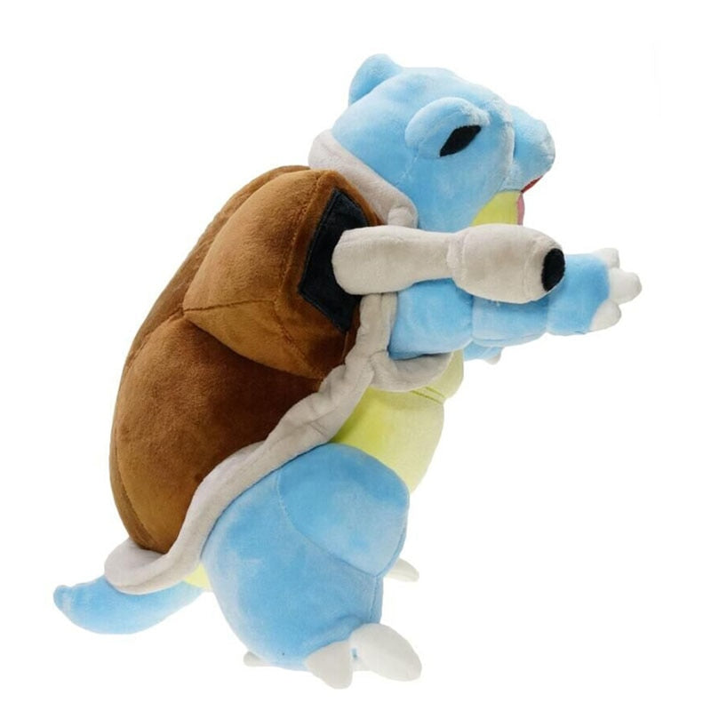 Pokemon Plush Stuffed Animal Toy Blastoise Squirtle Wartortle Turtle Evolution Plush Doll for Children Gift 30cm