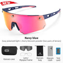 ROCKBROS Polarized Photochromic Cycling Glasses Bike Glasses Outdoor Sports MTB Bicycle Sunglasses Goggles Eyewear Myopia Frame