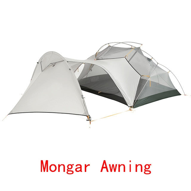 Naturehike Mongar 2 Zelt, 2 Personen Campingzelt Outdoor Ultraleicht 2 Mann Campingzelt Vorraum muss separat erworben werden