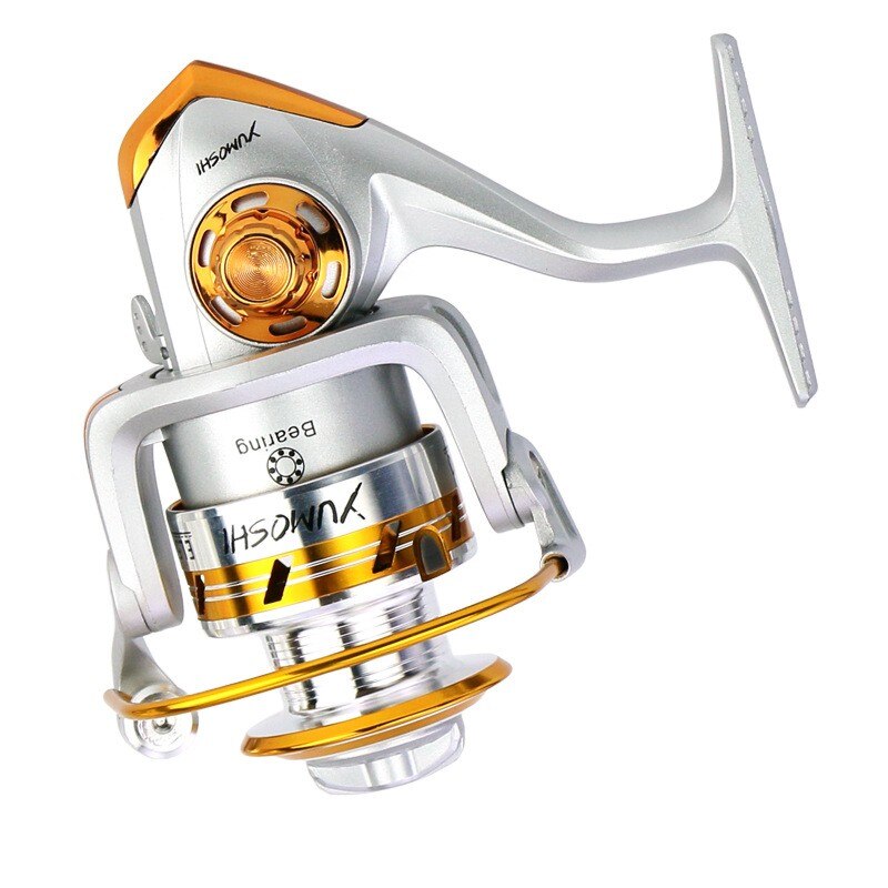 2020 GLS brand silver white EL series wire cup metal rocker arm interchangeable left and right spinning wheel fishing reel