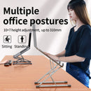 MC N8 Adjustable Laptop Stand Aluminum for Macbook Tablet Notebook Stand Table Cooling Pad Foldable Laptop Holder