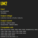 100% Original Nitecore UM4 UM2 USB QC Battery Charger Intelligent Circuitry Global Insurance li-ion AA AAA 18650 21700 26650