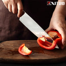 XITUO 7PCS Kitchen Knife Set German Steel Chef Knife Japanese Santoku Knife Cleaver Paring Knives Boning knife Cooking Tool