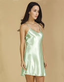 New 100% Natural Silk Gecelik Slip Nuisette Nightgown Women Nightwear Sexy Sleepwear Dress Pijamas Night Gown Nighty