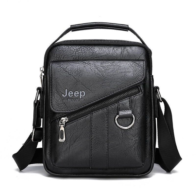 JEEP BULUO Shoulder Bag  Messenger Tote Bag Travel Luxury Brand New  Men BAGS Crossbody  For Male Split Leather Fashion Business