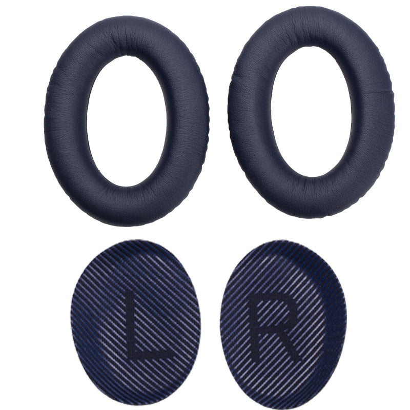 Almohadillas de repuesto para auriculares BOSE QC35 QuietComfort 35 y 35 II, almohadillas de espuma viscoelástica de alta calidad con palanca