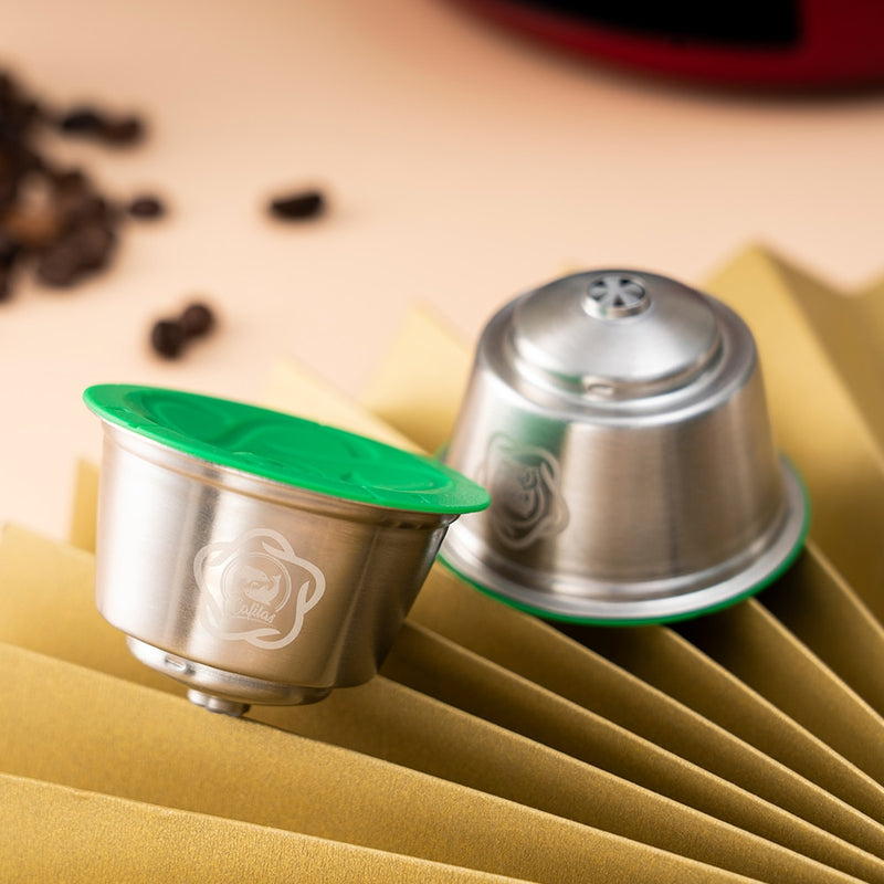 Refillable Coffee Capsule For Dolce Gusto Reusable Refill Cup Environment Friendly Stainless Steel Coffee Pods For Min Me