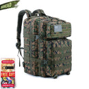 New Large Capacity Man Army Tactical Camo Backpacks Military Assault Bags Outdoor 3P EDC Molle Pack For Trekking Camping Hunting