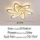 Remote Control Led Ceiling Light With Ultra-thin Acrylic Lamp Ceiling For Living Room Bed Room Flush Mount Lamparas De Techo