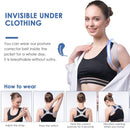 2022 Adjustable Smart Posture Corrector Electronic Back Support Intelligent Brace Support Belt Shoulder Training Belt Correction