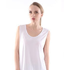 Plus Size Summer Vest Night Dress New Women Modal Cotton Sleepwear Elasticity Long Nightdress Sexy Nightgown Female Gown XL-6XL