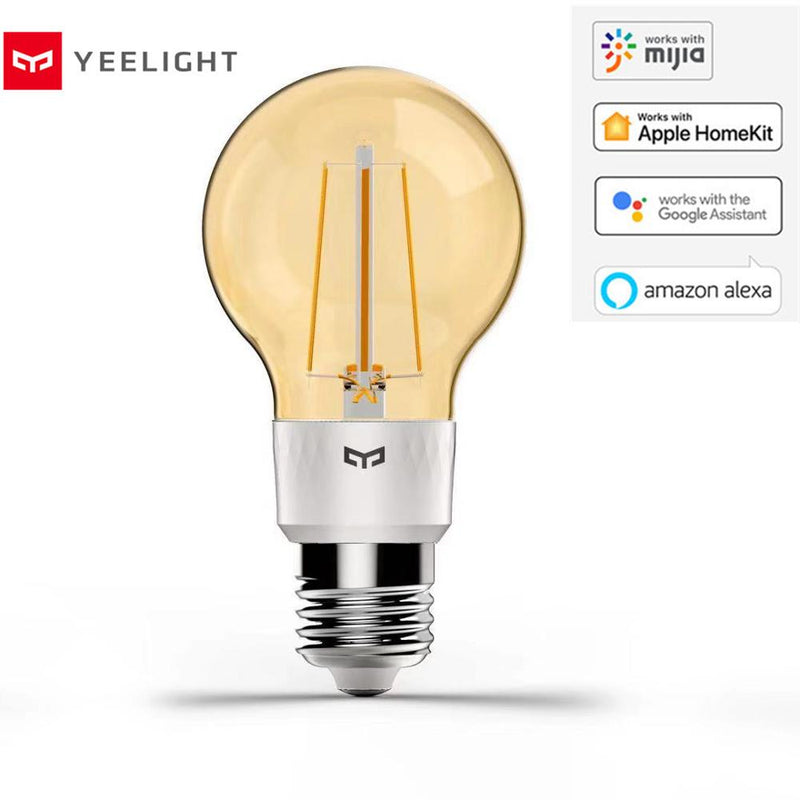 Original yeelight smart LED Filament bulb YLDP22YL 500 lumens 6W Lemon Smart bulb Work for Apple homekit