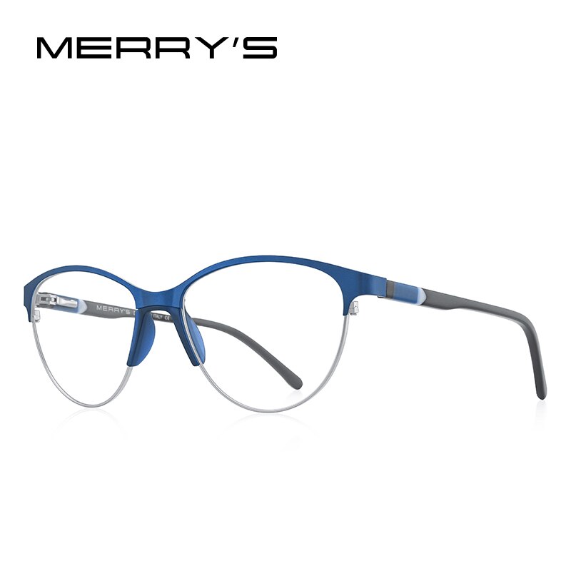 MERRYS DISEÑO Mujeres Retro Cat Eye Gafas Marco Ultraligero Ojo Miopía Receta Gafas Acetato Gafas Piernas S2602