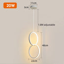 Modern Led Pendant Lights Bedside Bedroom Minimalist Hanging Lamps For Ceiling Background Wall Dining Room Suspension Luminaire