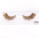 Xinemilin BLONDE 3D mink fake lashes wholesale natural individual brown false eyelashes makeup 15 25mm lash extension supplies