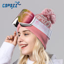 COPOZZ OTG Magnetic Ski Goggle Snowboard Mask For Men Women Personalized Eyewear Cylindrical UV400 Protection Snow Glasses Adult