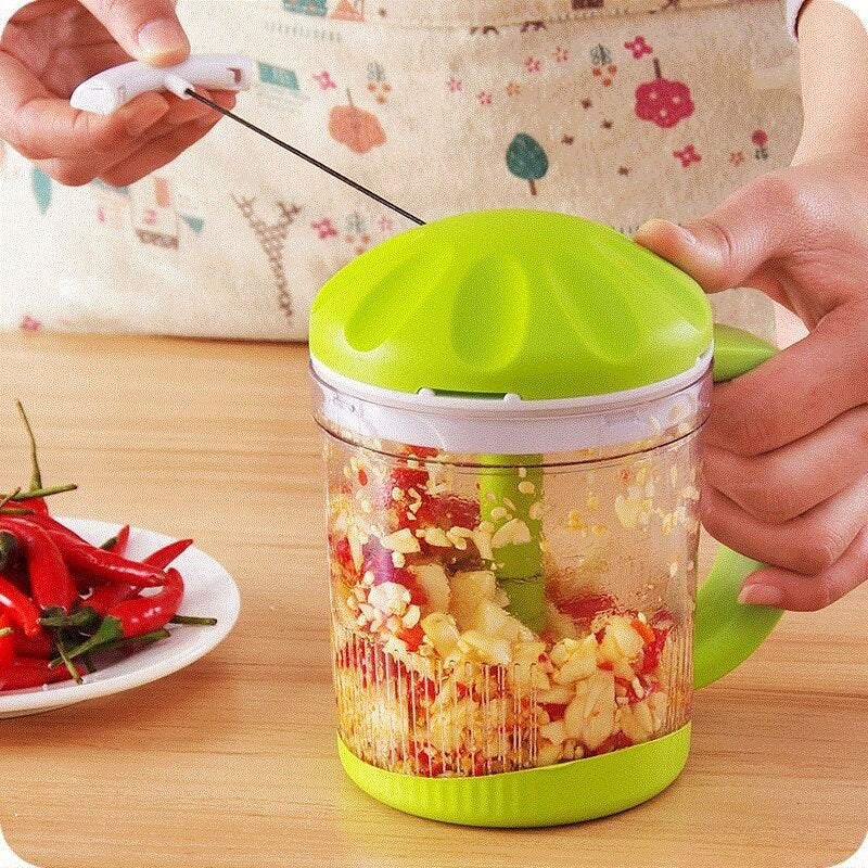 Multifunction Vegetable Chopper Stainless Steel 6 Sets Shredder Slicers Strips Device Manual Meat Grinder Cheese shredder