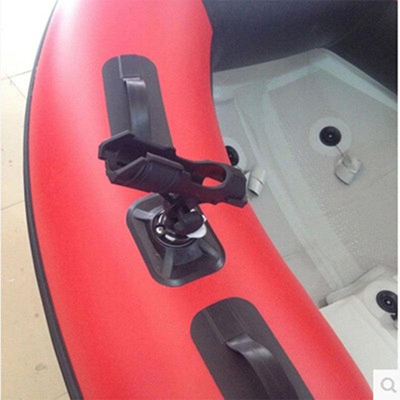 Accesorio para bote inflable, herramienta de pesca en balsa, dispositivo de soporte de caña, tablero sup de pvc, fijador de kayak, soporte de ángulo de montaje en poste fijo