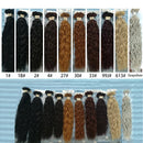 Lydia para mujer, tejido rizado sintético, 3 paquetes/lote, 18 "-22", Color natural, mechones de cabello ondulado gris plateado, extensiones de cabello Jerry Curl