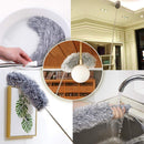 Eyliden Microfiber Duster with Extendable Long Handle 245cm Long 180 Degree Rotating Head  for Car Home Kitchen Office