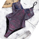 Large Size Bikini LOVE Letter Women Swimwear Bandage Female Swimsuit Sport One-pieces Bikini Set Thong Bather Bathing Suit Swim