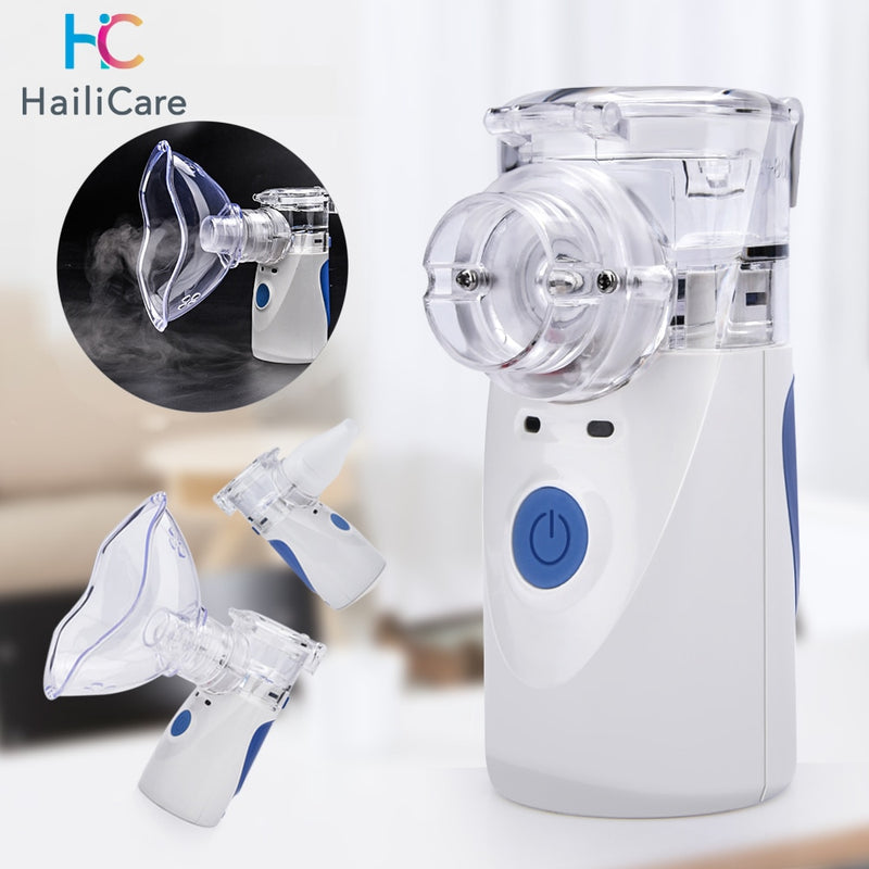 Health Care Inhale Nebulizer Mini Portable Steaming Inhaler For Baby Adult Rechargeable Mesh Atomizer Inalador Nebulizador