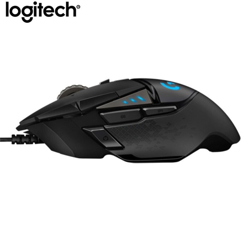 Logitech G502 HERO Professional Gaming Mouse 16000DPI Gaming Programming Mouse Adjustable Light Synchronizatio For Mouse Gamer