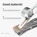 Cortaúñas MR.GREEN, cortaúñas de acero inoxidable con apertura de mandíbula ancha, cortador de uñas para manicura, tijeras para uñas encarnadas gruesas y duras, herramientas