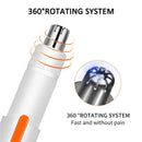Electric Nose Ear Hair Trimmer Effctive for Men and Women with USB Fast Charge Low Noise Mini Pen-grip Portable Nose Epilator