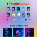 RGB Led Ring Light With Stand colorful Lighting 29 Colorlight,3 Normal Modes Dimmable Selfie 10inch Ring Light For Youtube Video