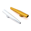 1pc Silver Gold Metal Kazoo Mouth Flute Harmonica with 6 Kazoo Flute Diaphragm For Beginners Kids Adult Party Musical Instrument