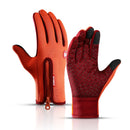 Guantes de ciclismo de invierno Bicicleta Cálido Pantalla táctil Guantes de dedo completo Impermeable Bicicleta al aire libre Esquí Motocicleta Montar