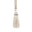 1Piece Faux Crystal Beaded Tassels Fringe Curtain Tieback Rope Window Drapes Decoration Door Hanging Ball Tassel Accessories