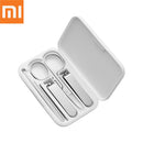 Original Xiaomi Mijia Manicure Nail Clippers Pedicure Set Portable Travel Hygiene Kit Stainless Steel Nail Cutter Tool Set