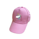 baby girl unicorn hat cap accessories for 2-8 year girls unicorn rainbow baseball cap casquette summer sun truck hat for kids