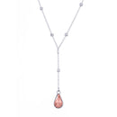 LIKGREAT Celtics Knot Wicca Triquetra Pendant Necklace Pearl Crystal Rhinestone Chain Choker Necklaces for Women Vintage Jewelry