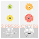 Exprimidor de cítricos MIUI, exprimidor eléctrico de limón naranja de acero inoxidable de 200 W, exprimidor de prensa de núcleo duro, mango de fundición a presión de aluminio